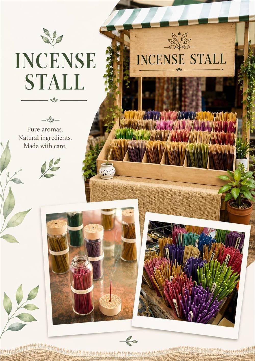 Incense Stick Making Carnival Stall — Carnival Artist wedding stall by Rajasthan Event Management